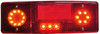 Bakljus Vänster 12-24V LED Bak/Broms/Blinkers/Nummerskylt